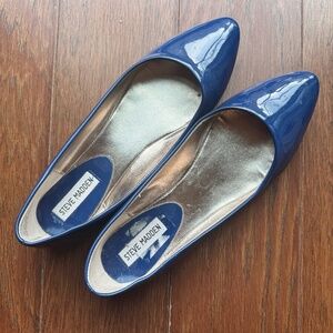 Steve Madden Blue flats - Ladies US Size 9